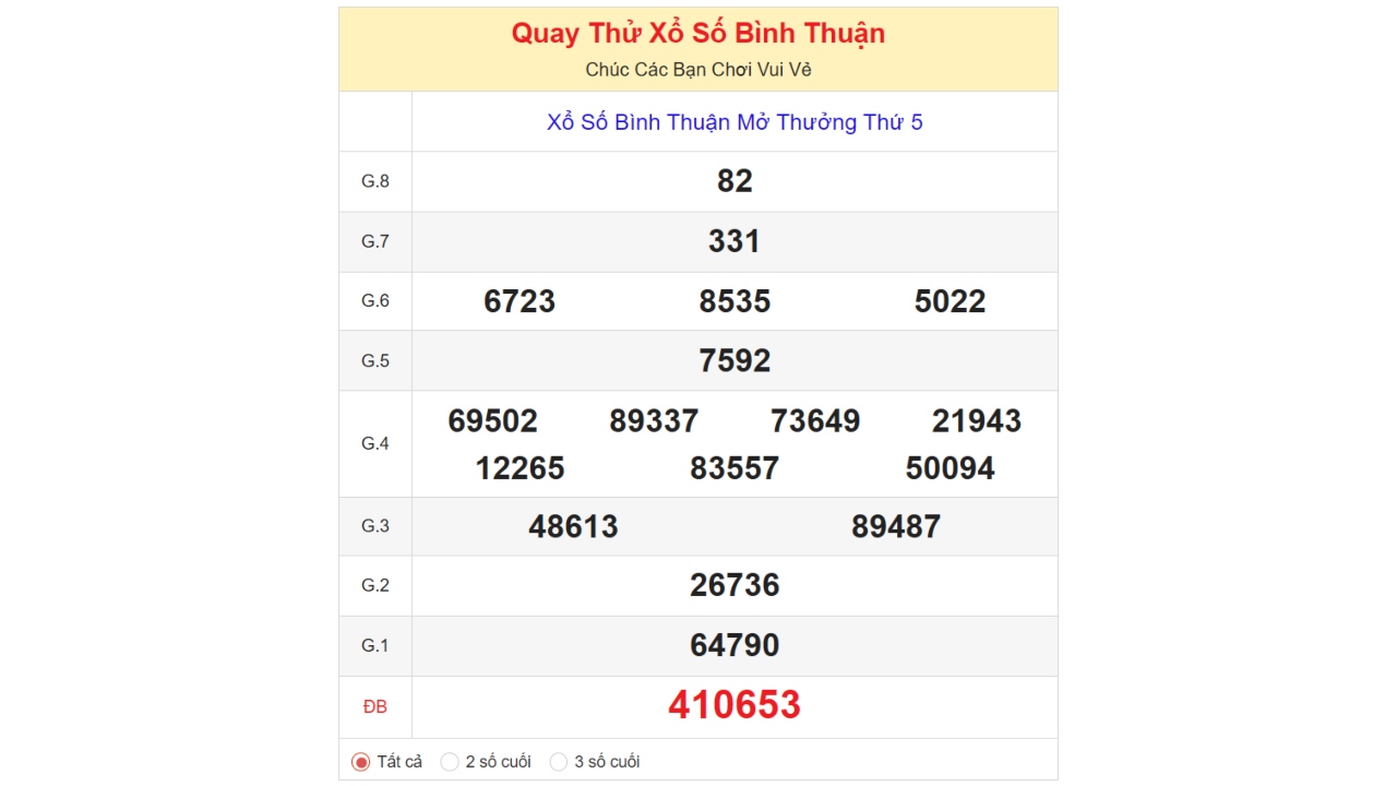 quay thu xo binh thuan